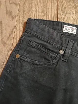 Jeans "Slim Fit" neri da uomo Versace Jeans