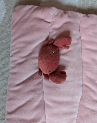 Manta de juegos infantil Little Dutch rosa