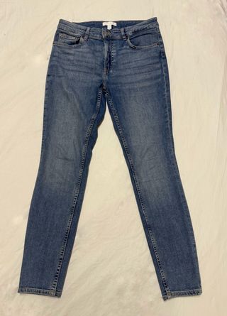 Vaquero mujer H&M talla 42 pitillo elástico