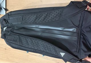 Paletero Adidas Protour Negro y Azul 3.4