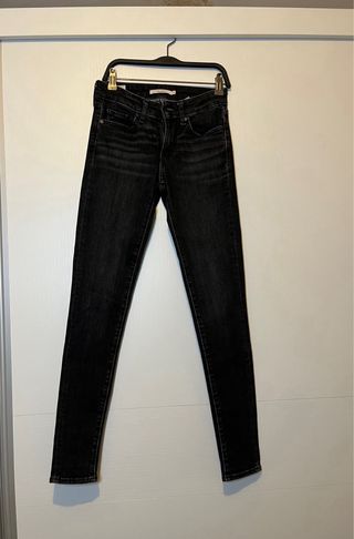 Pantalón Levis Mujer Skinny Negro