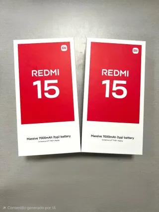 Xiaomi Redmi 15 256GB Nuevo