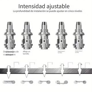 Pistola de clavos neumática
