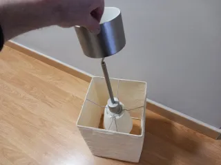 Lámparas Ikea Beige Papel