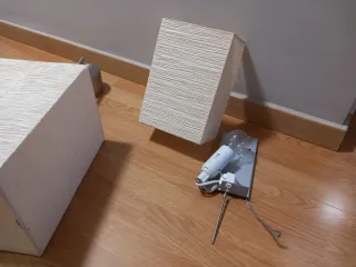 Lámparas Ikea Beige Papel