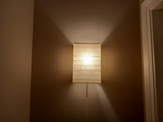 Lámparas Ikea Beige Papel