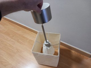 Lámpara Ikea Beige Papel