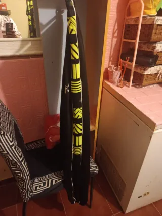 Conjunto Puma Hombre Negro y Amarillo