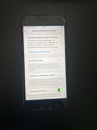 iPhone SE 2ª Gen Rojo