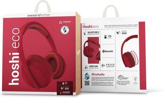 Auriculares Energy Sistem Hoshi Eco Rojos