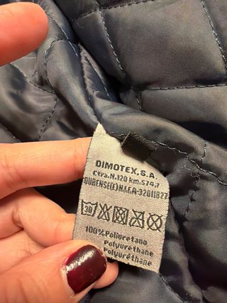 Cazadora efecto piel Massimo Dutti