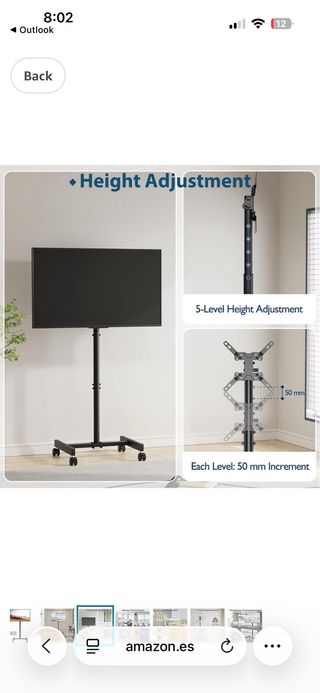 Samsung 50 TV LED 4K Smart TV con Soporte