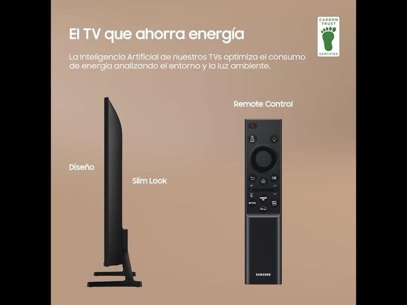 Samsung 50 TV LED 4K Smart TV con Soporte afbeelding 2