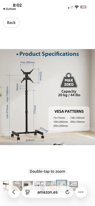 Samsung 50 TV LED 4K Smart TV con Soporte