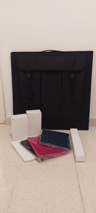 Set Iluminación Fotografía Pro Plegable