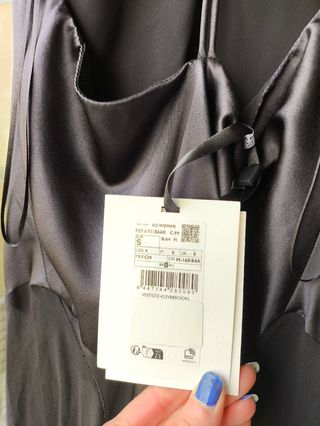 Vestido X Mango seda Victoria Beckham