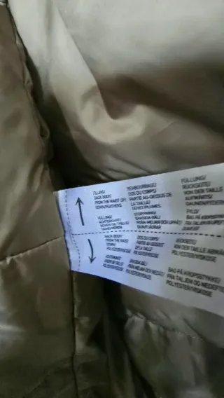 Abrigo Uniqlo Hybrid Ligero Talla M