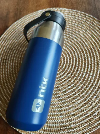 Botella térmica NTK 1L Metal Azul