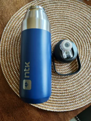Botella térmica NTK 1L Metal Azul