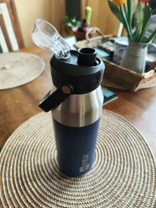 Botella térmica NTK 1L Metal Azul