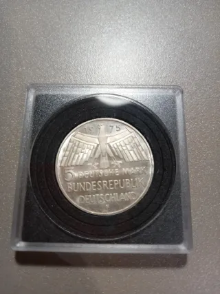 Moneda 5 Marcos Alemania 1975F