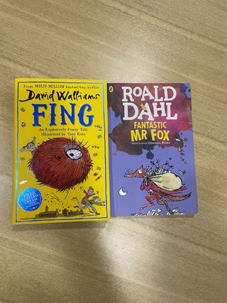 Pack 2 libros inglés: David Walliams y Roald Dahl