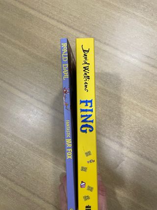 Pack 2 libros inglés: David Walliams y Roald Dahl