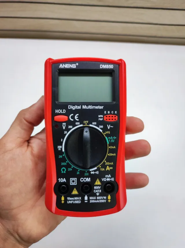 Multímetro Digital ANENG DM850 Rosso
