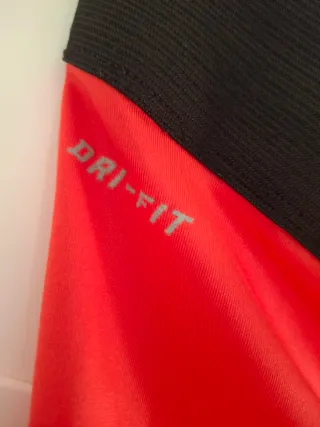 Mallas Nike Mujer Gym Rojas y Negras