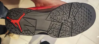 Jordan MVP 92 Scarpe Rosse Taglia 42