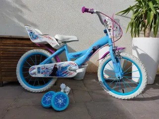 Bicicleta Frozen 16 con ruedines