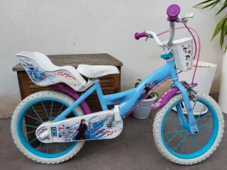 Bicicleta Frozen 16 con ruedines