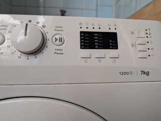 Lavadora Indesit 7kg 1200rpm