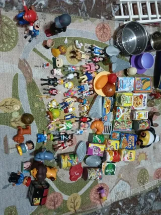 Playmobil e cucina giocattolo per bambini