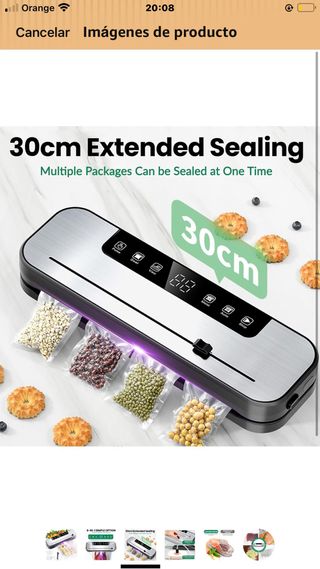 Envasadora al vacío profesional 6 en 1