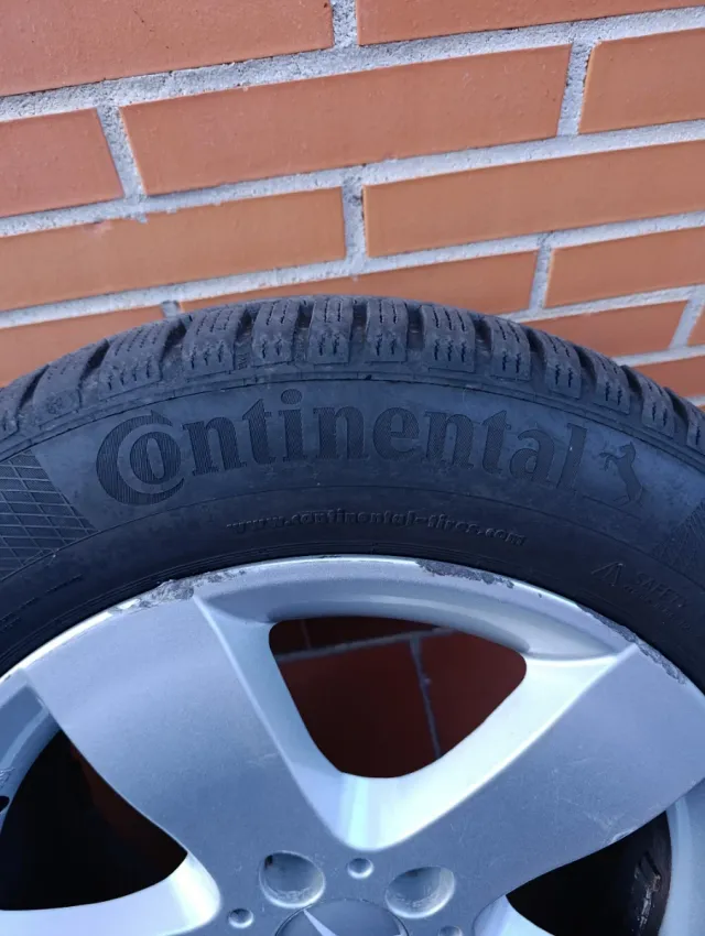 MERCEDES 17" Viano/Vito 4 llantas + Neumáticos.