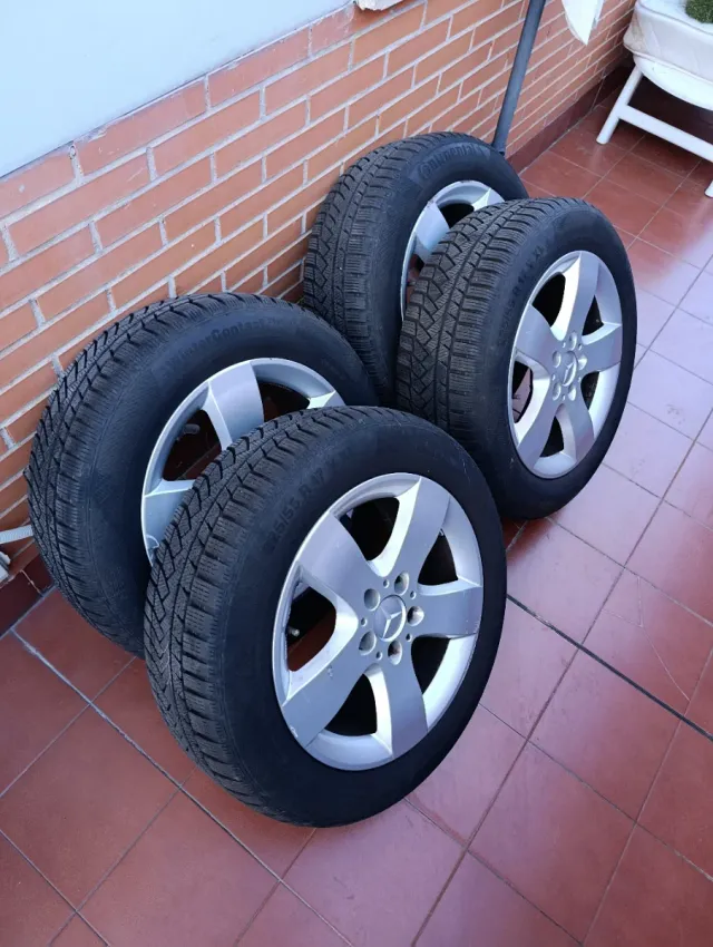 MERCEDES 17" Viano/Vito 4 llantas + Neumáticos.
