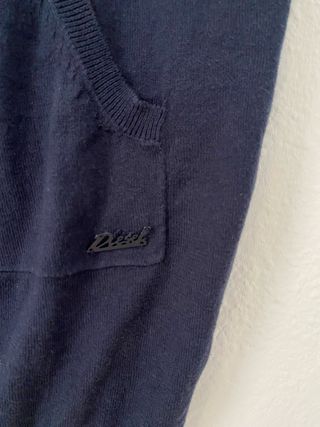 Vestido Jersey Rayas Diesel Talla M