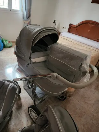 Silla de coche Bebecar gris