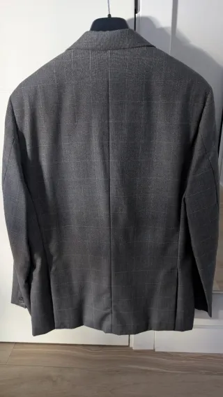 Traje Mango Tailored Gris chaqueta talla 50