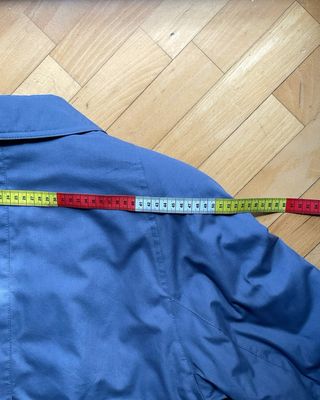 Trench vintage imbottito color carta da zucchero