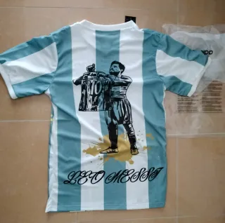 Camiseta Argentina Messi Talla M Edición Especial
