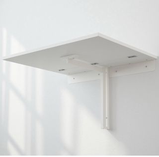 Mesa abatible pared NORBERG blanca