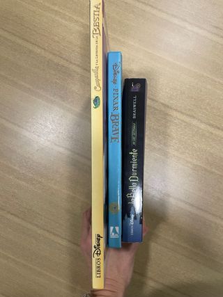 Pack 3 libros Disney
