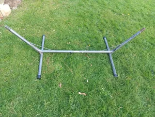 Hamaca de tela multicolor