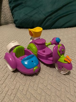 Moto con sidecar Pinipon