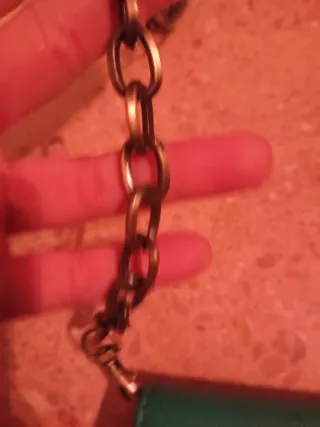 Bolso Darling verde con adorno