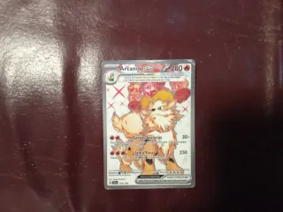 Carta Pokémon Arcanine EX 2023