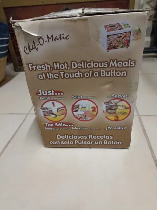 Chef-O-Matic Robot de Cocina NUEVO REBAJADO