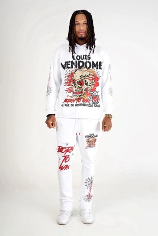 Conjunto Louis Vendome Hombre Blanco